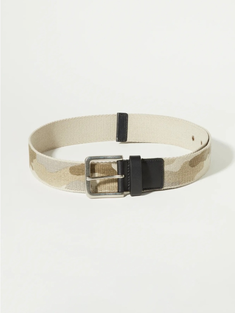 NWT Lucky Brand Men's Camo Webbed Belt Size 32